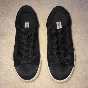 Steve Madden black sneakers.